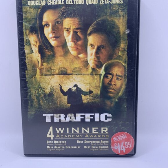 Traffic DVD Movie 2000 Rated R Widescreen USA Films Michael Douglas Don Cheadle - Picture 2 of 4
